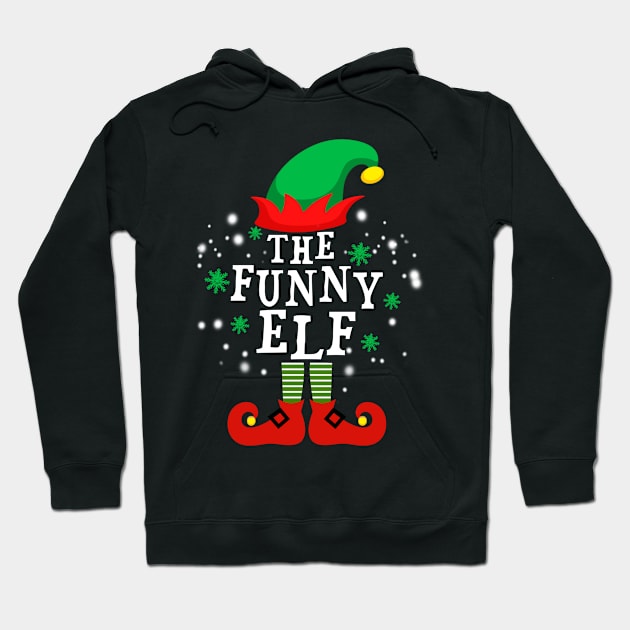 The Funny Elf Christmas Gift Hoodie by DexterFreeman